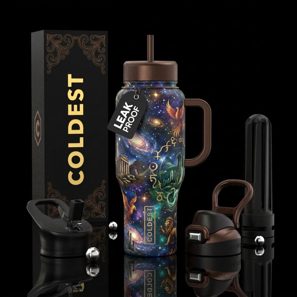 Wizarding world water bottle design