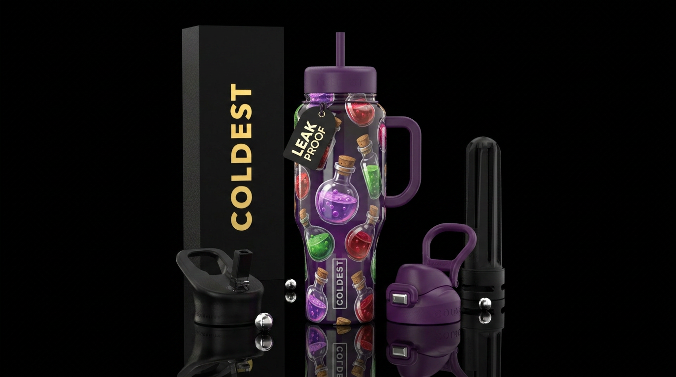 Potions water bottle design