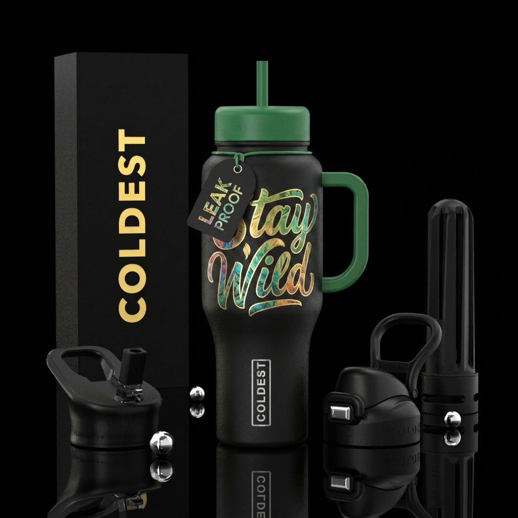 Wild water bottle design