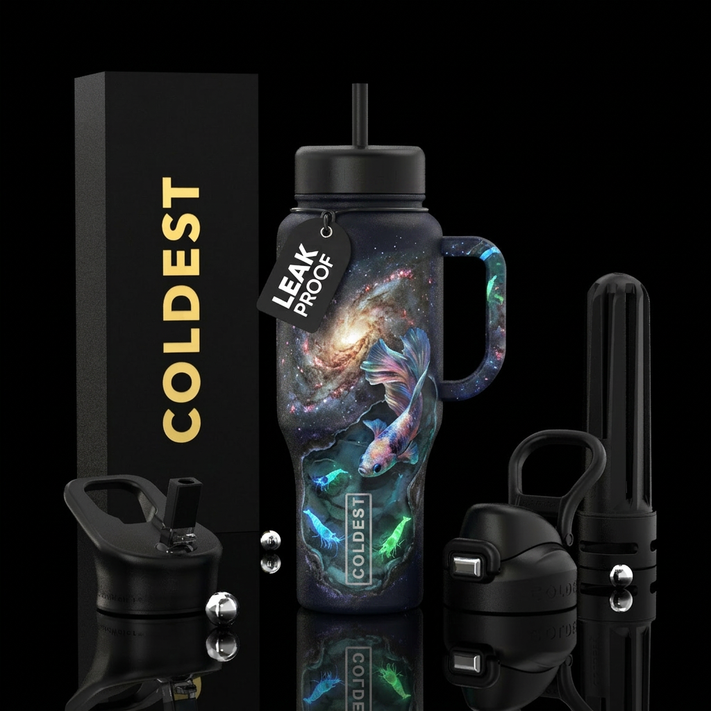 Beta galaxy water bottle design