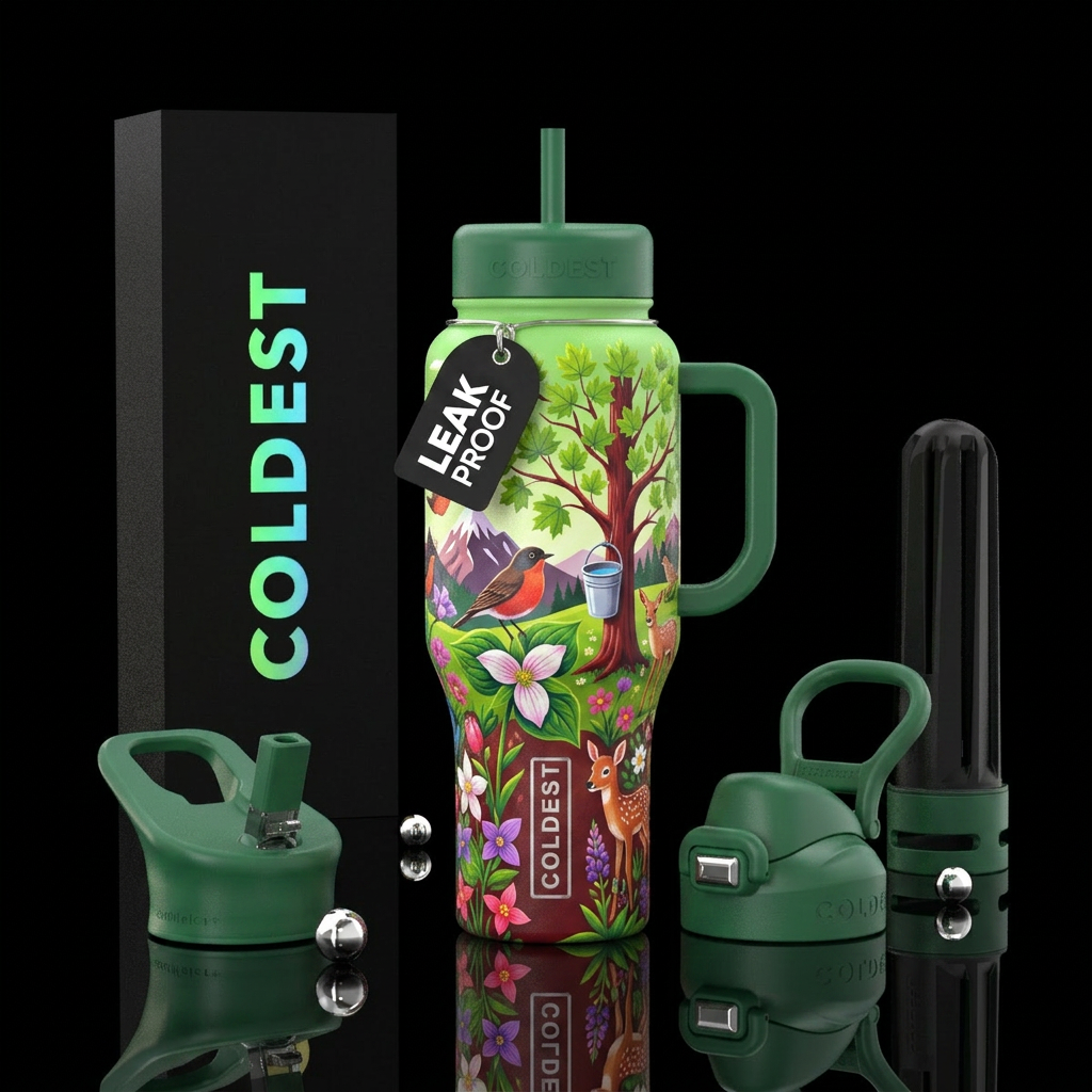 Canadian Spring water bottle design