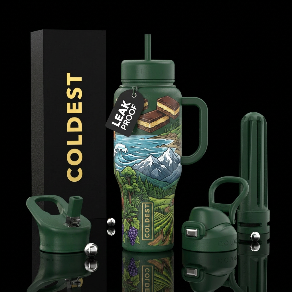 British Columbia water bottle design