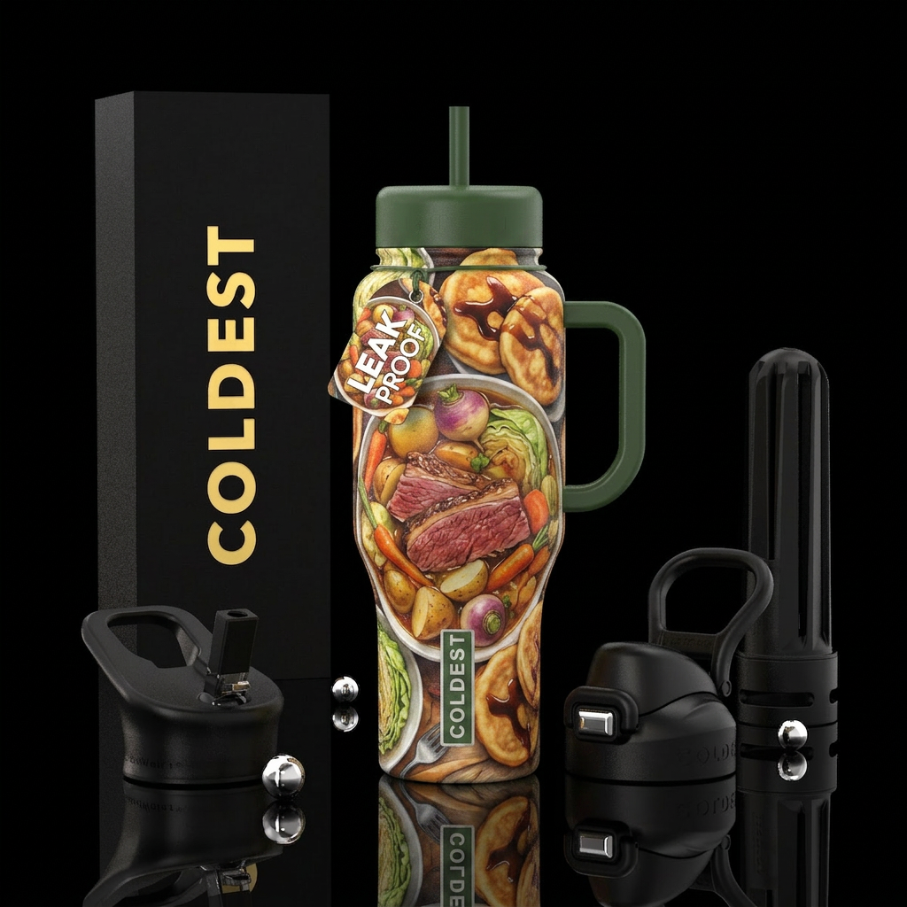 Newfoundland and Labrador water bottle design