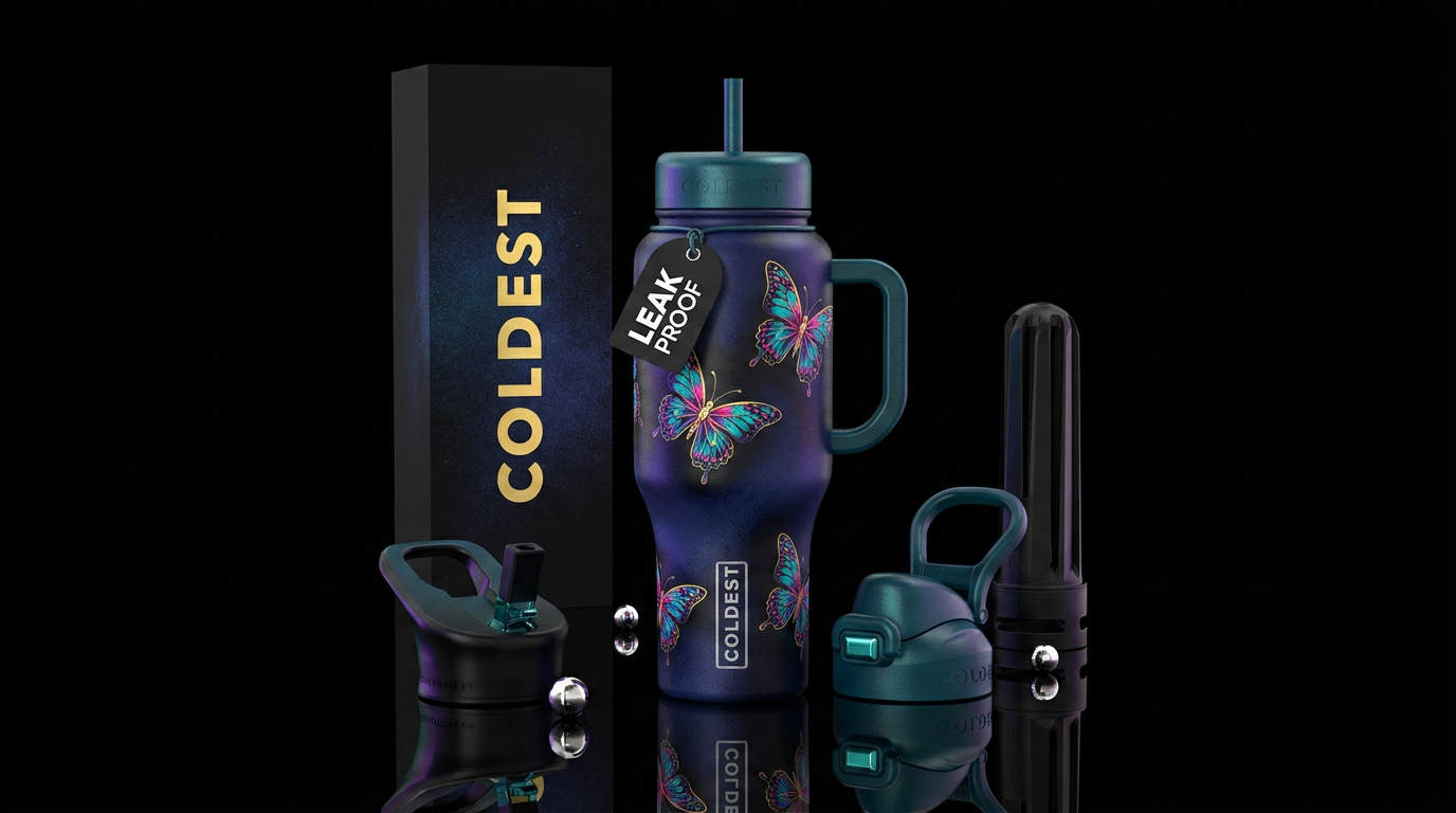 spray painted, darkness, butterfly, butterfly water bottle design