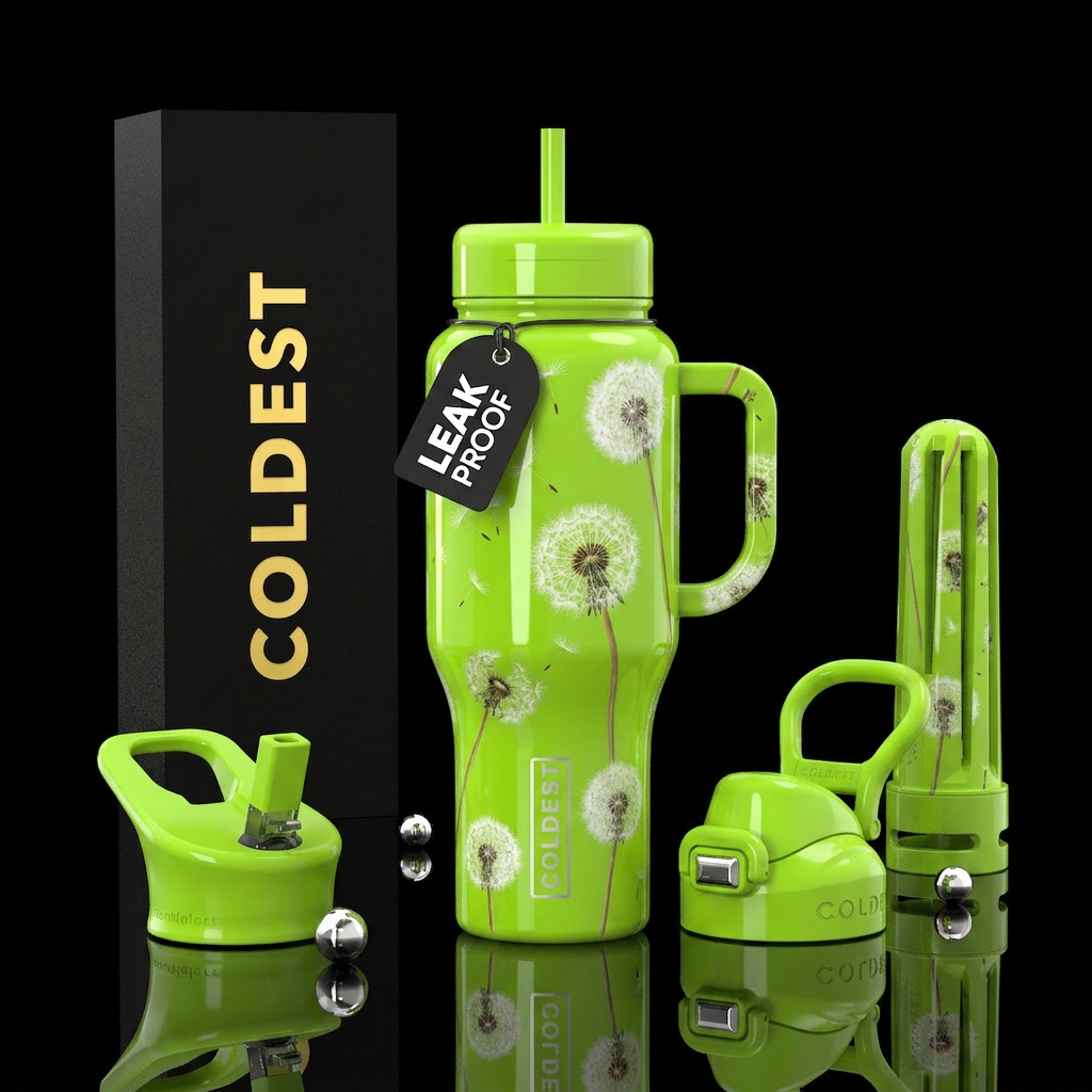 Taste of Spring water bottle design