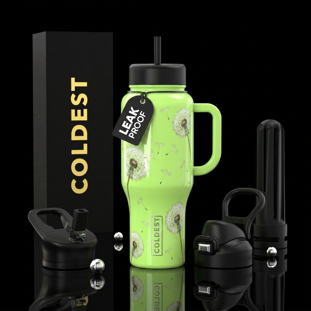 Taste of Spring water bottle design