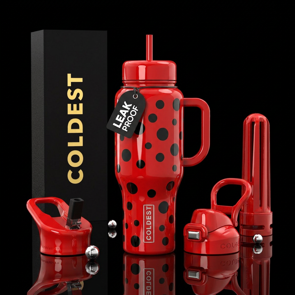The Ladybug water bottle design