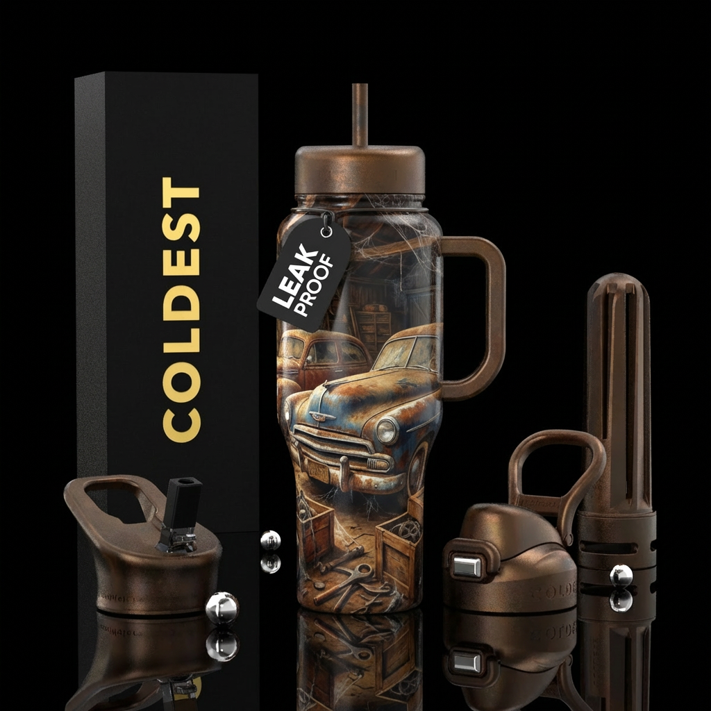 car barn find water bottle design
