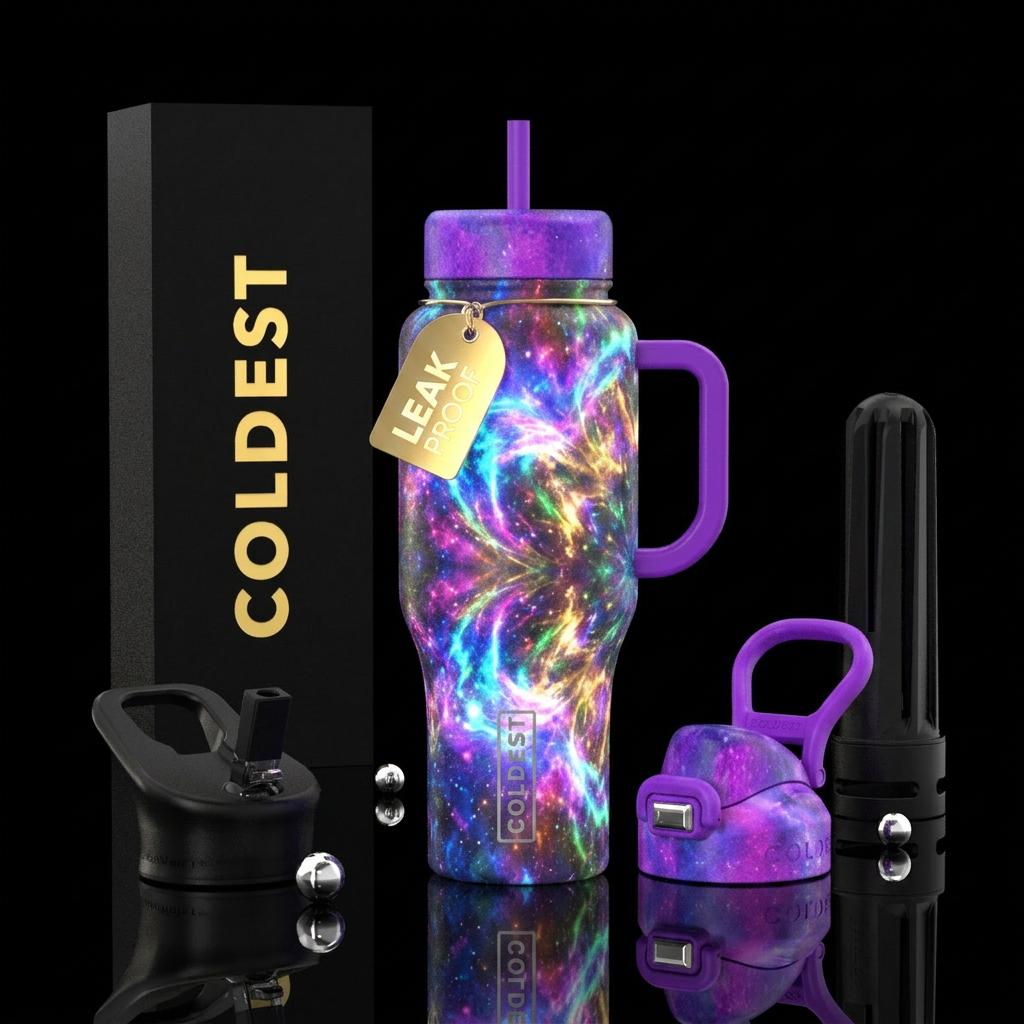 Color surprise water bottle design