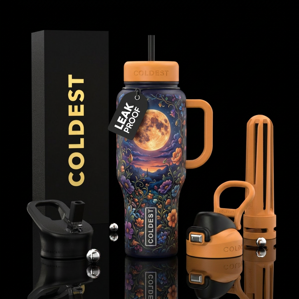 secret garden, twilight, harvest moon water bottle design