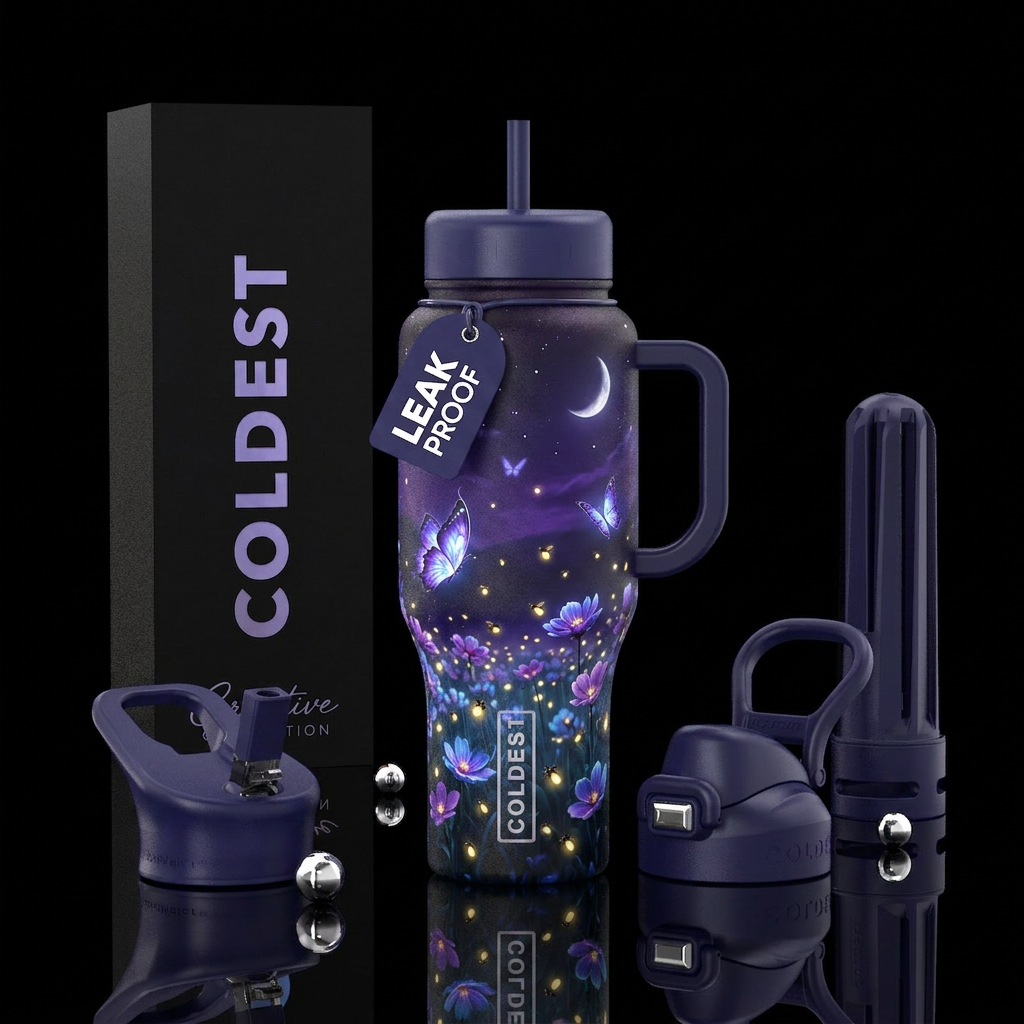 Firefly water bottle design