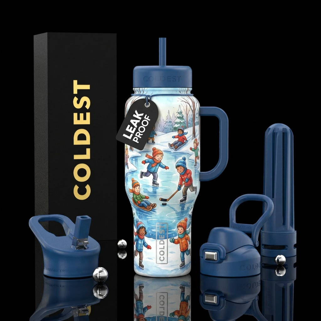 Hockey water bottle design