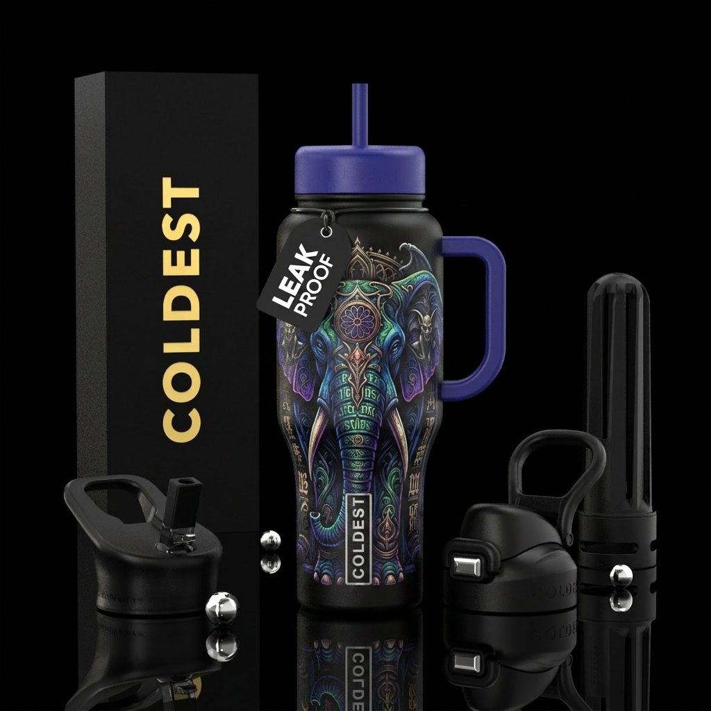 Dazzling strengh water bottle design