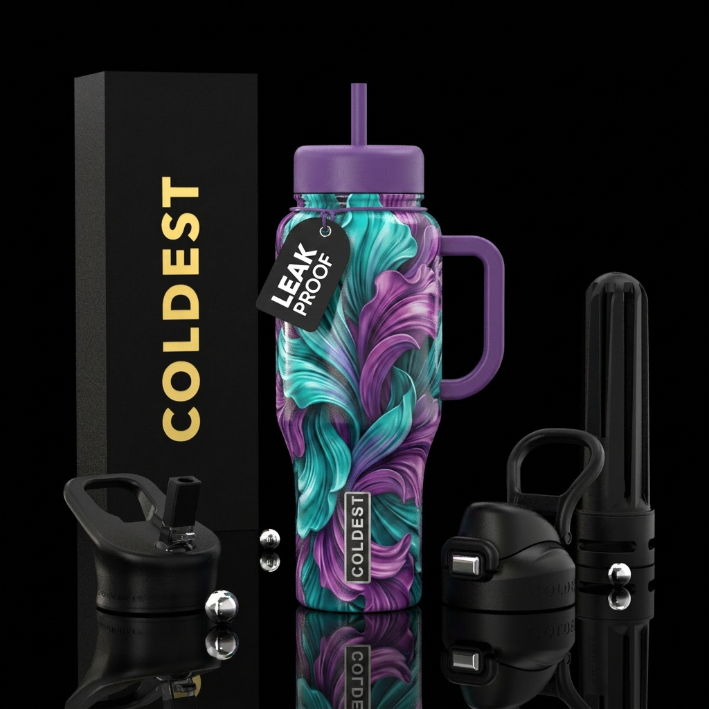 Beauty water bottle design