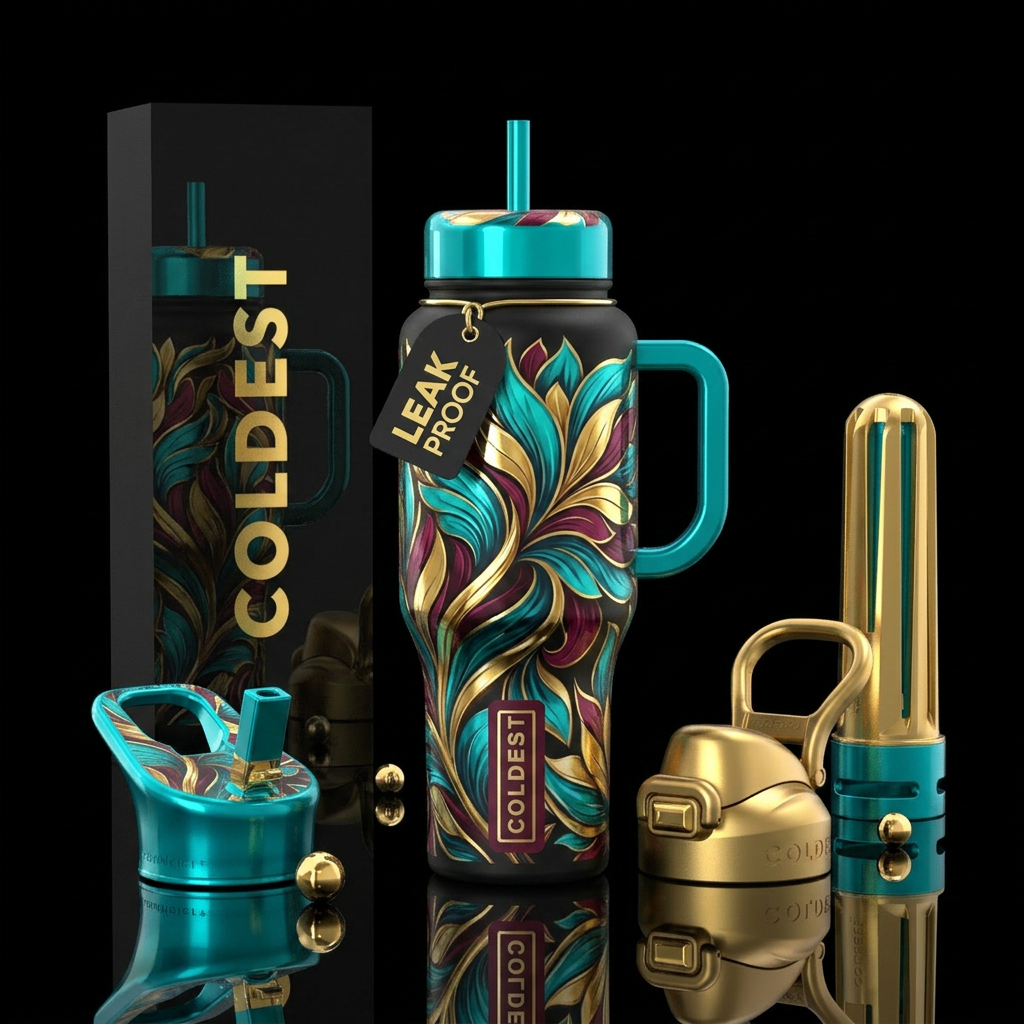 Colors water bottle design