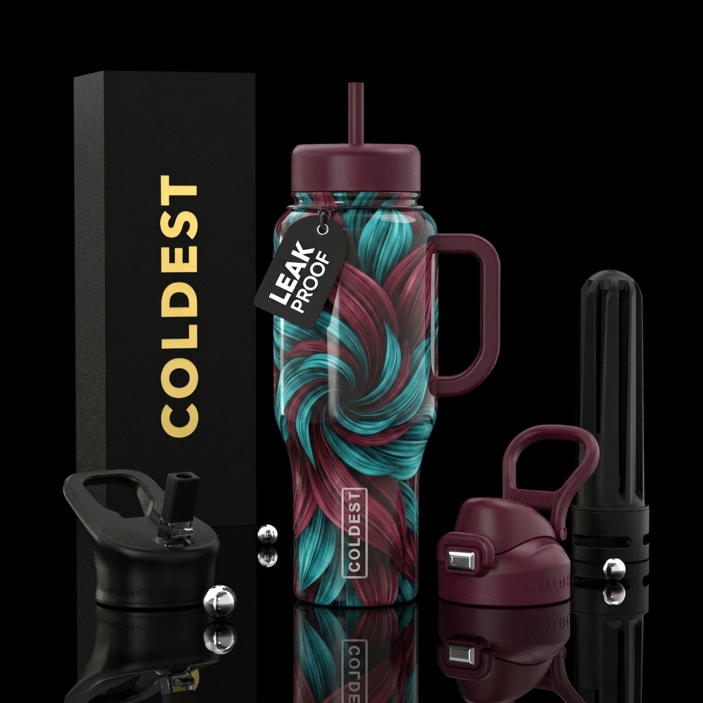 Rabbit hole water bottle design