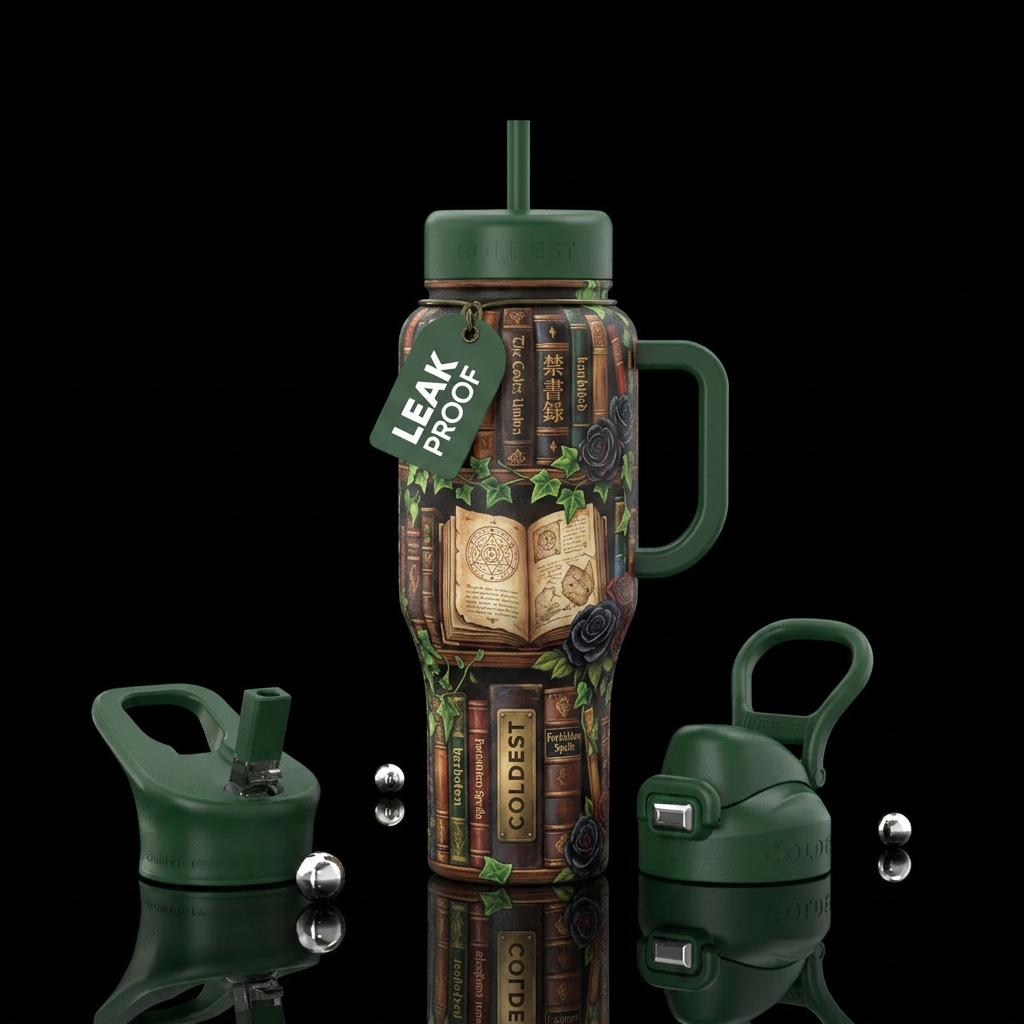 forbidden water bottle design