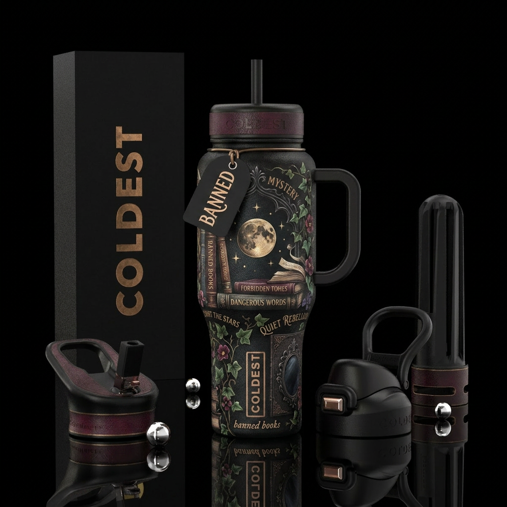 Forbidden water bottle design