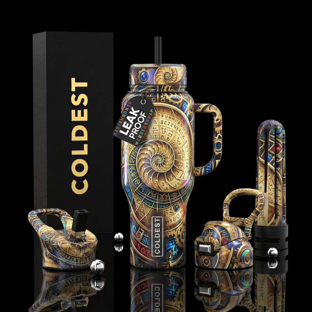 Secrets of the past water bottle design