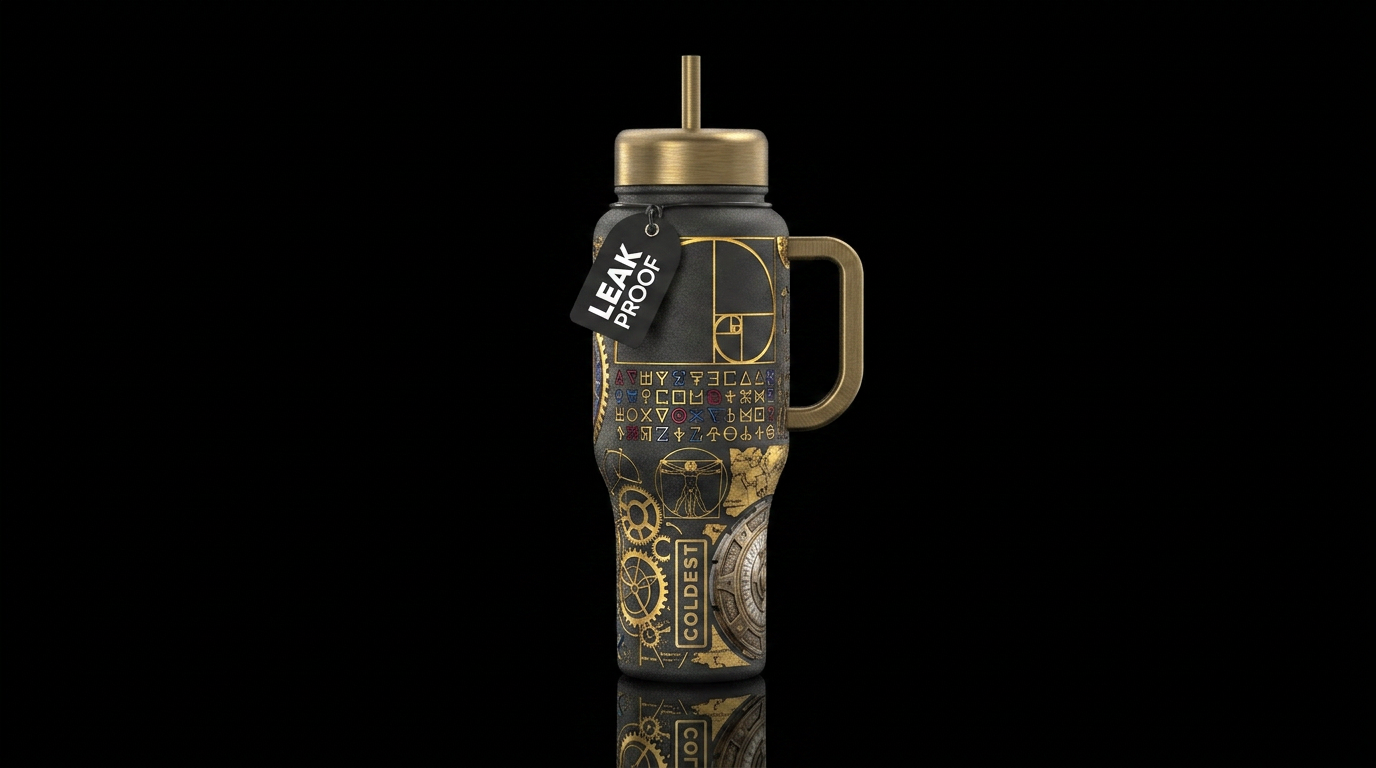 Can you solve the mystery water bottle design