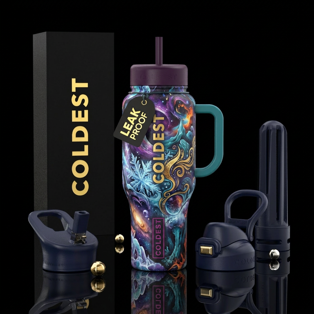 Beauty water bottle design