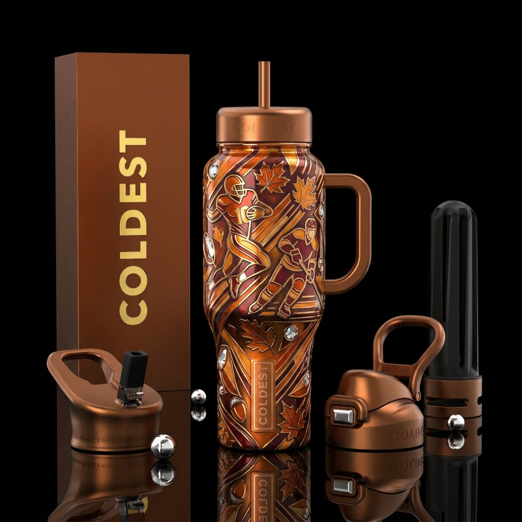 Feel the energy water bottle design