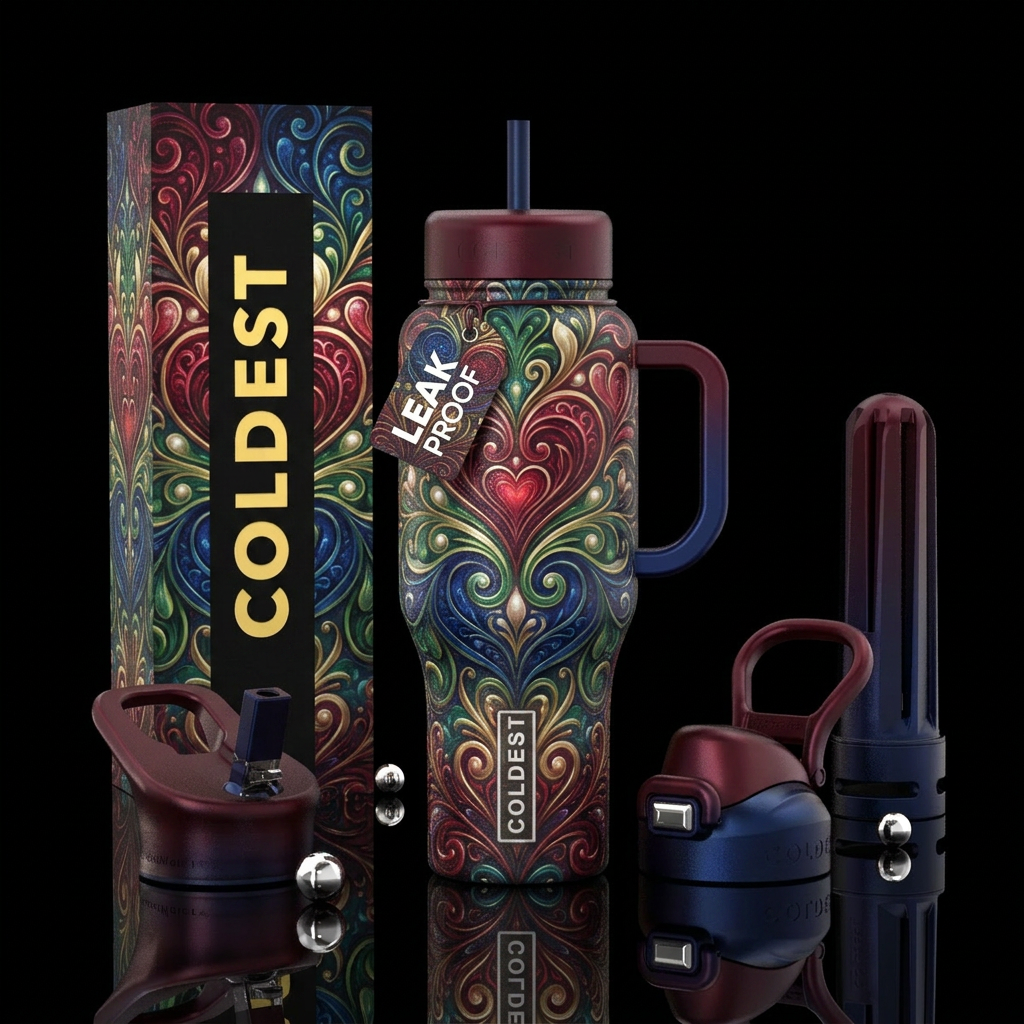 Its love water bottle design