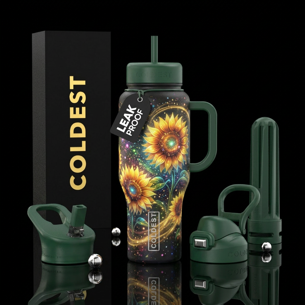 Beauty water bottle design