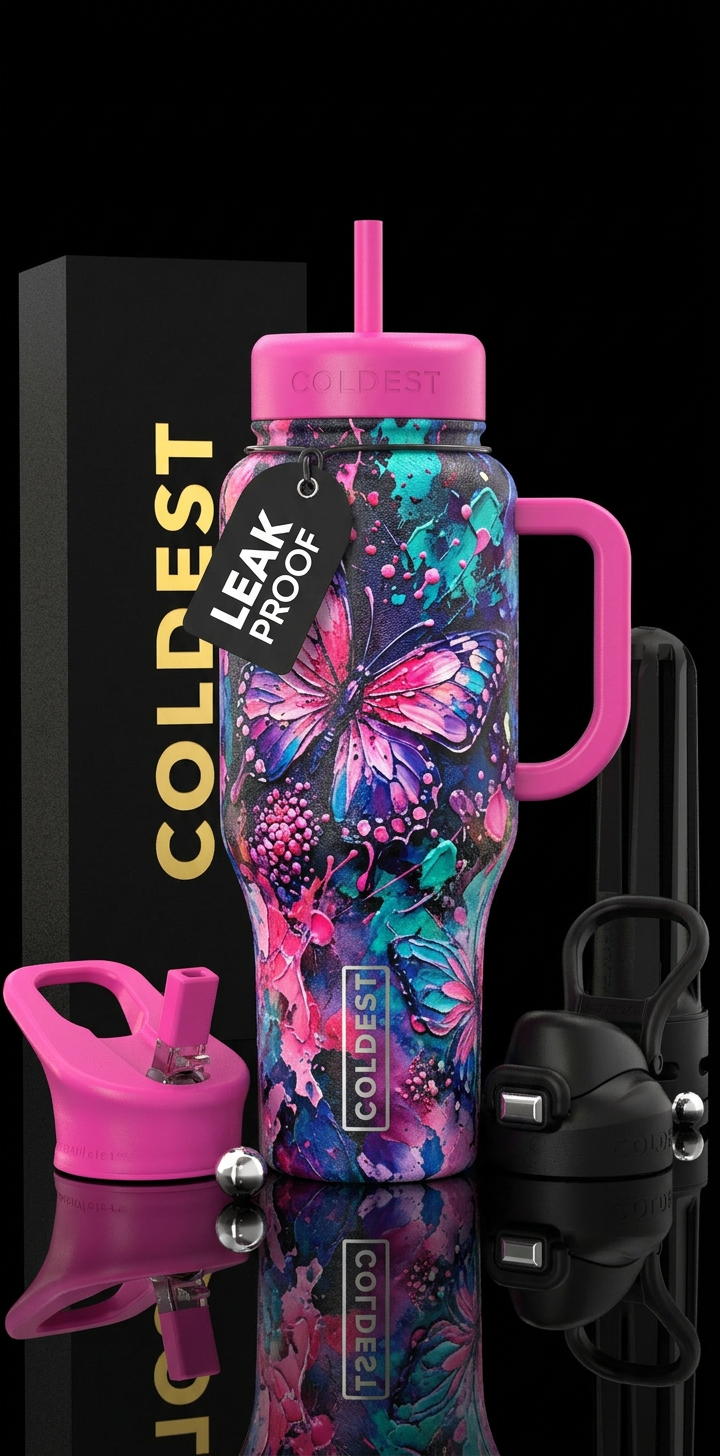 Butterfly.... water bottle design