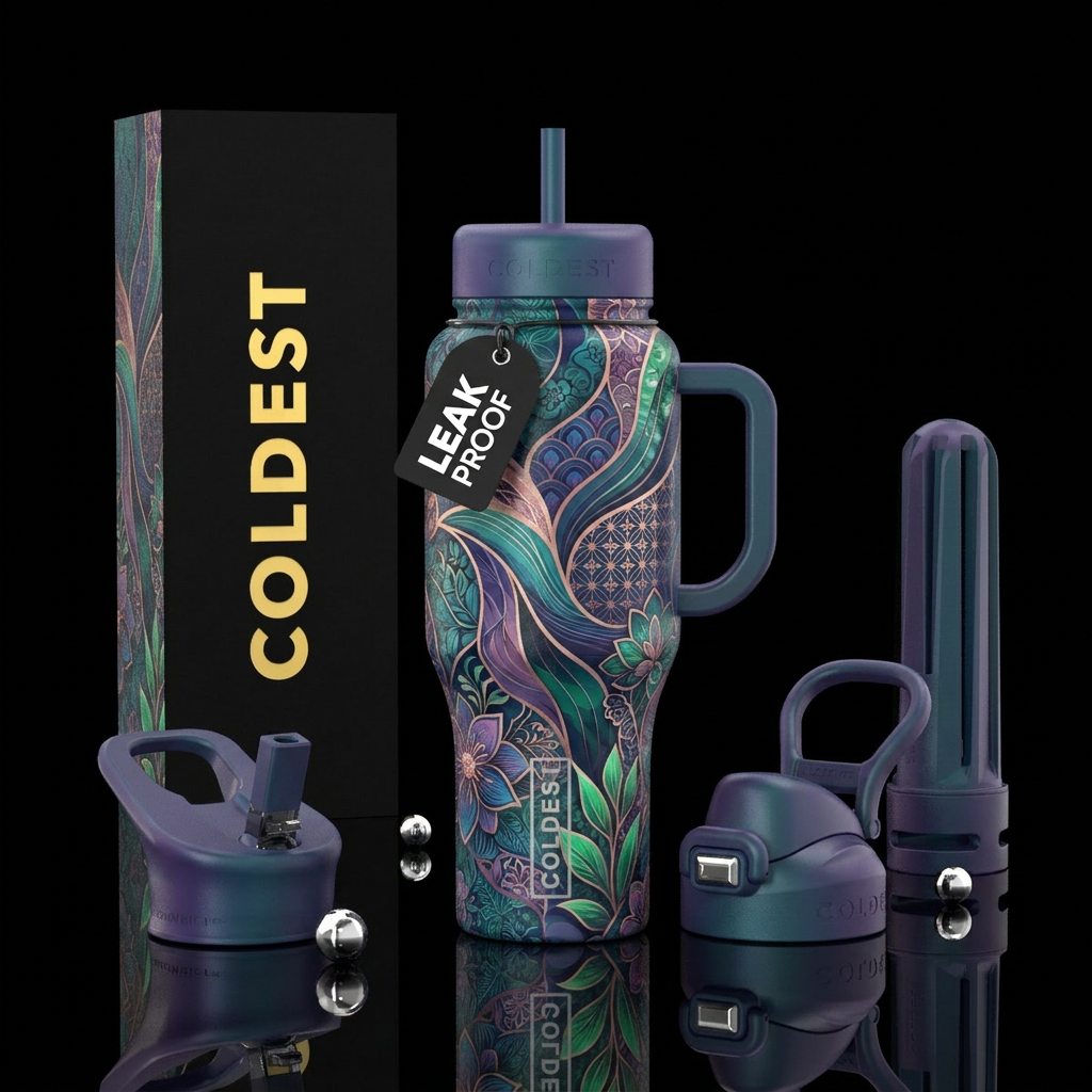 Beauty water bottle design