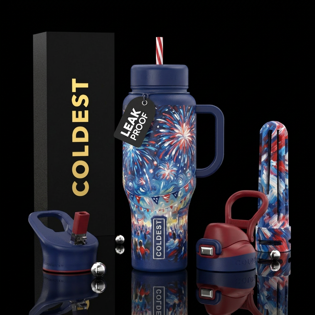 Celebrate water bottle design