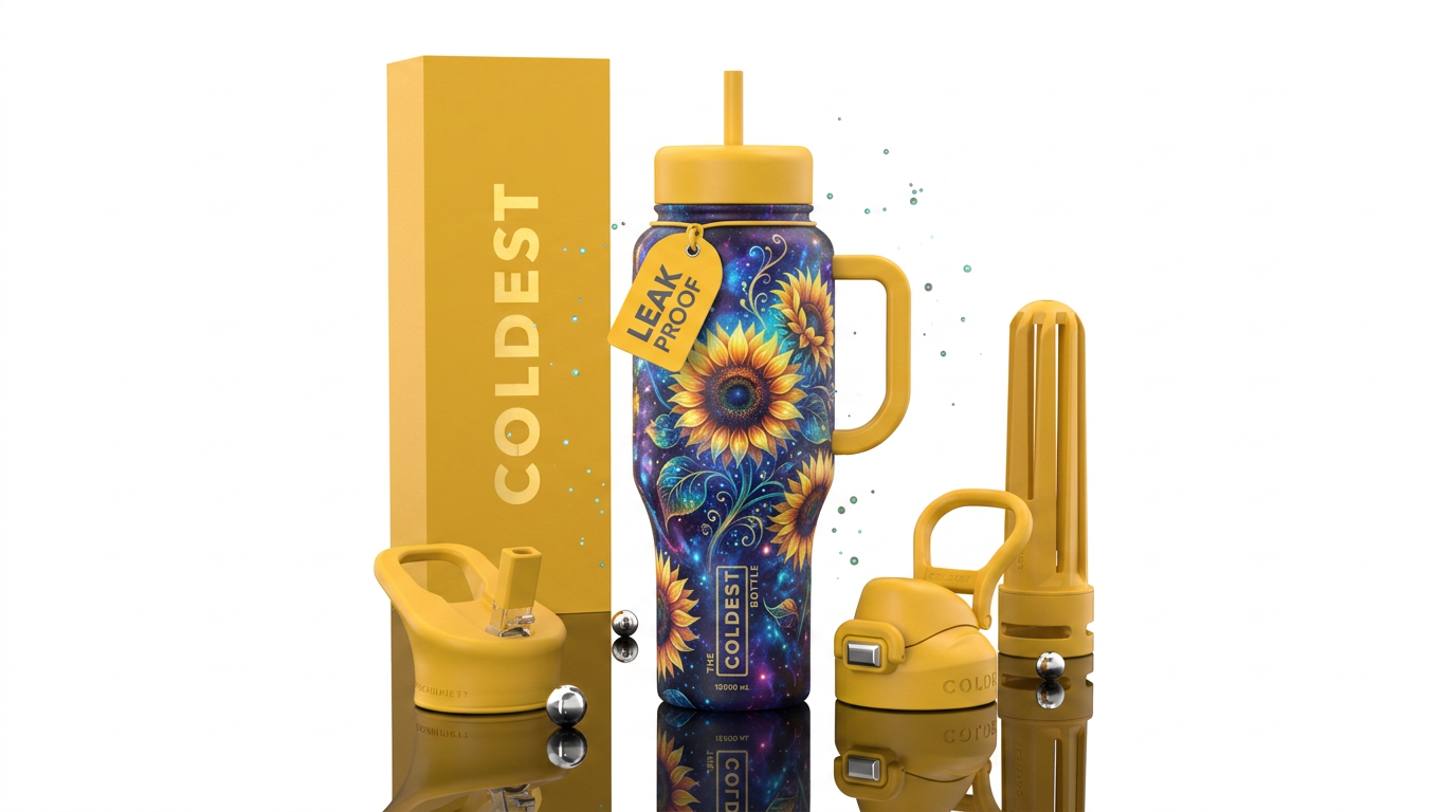 Stunning water bottle design