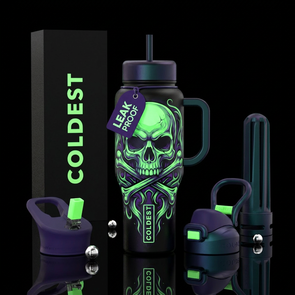 DANGER DANGER water bottle design