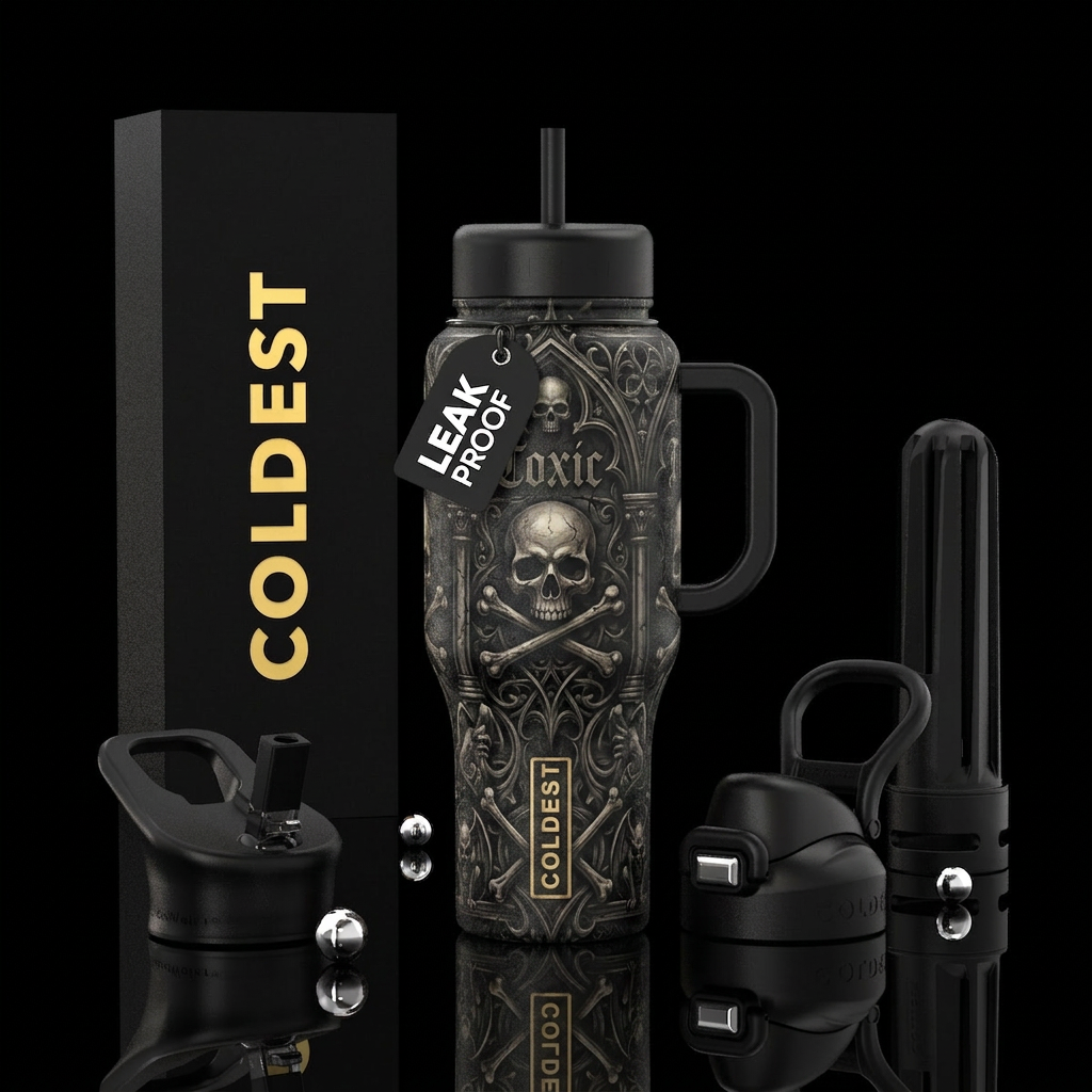 Toxic water bottle design