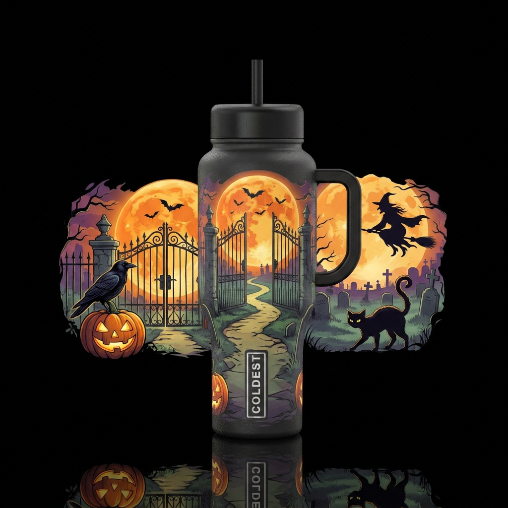 The night water bottle design