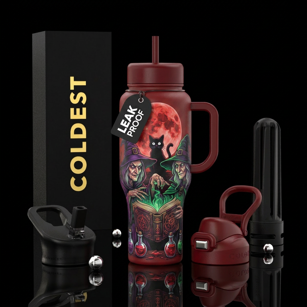 Spells water bottle design