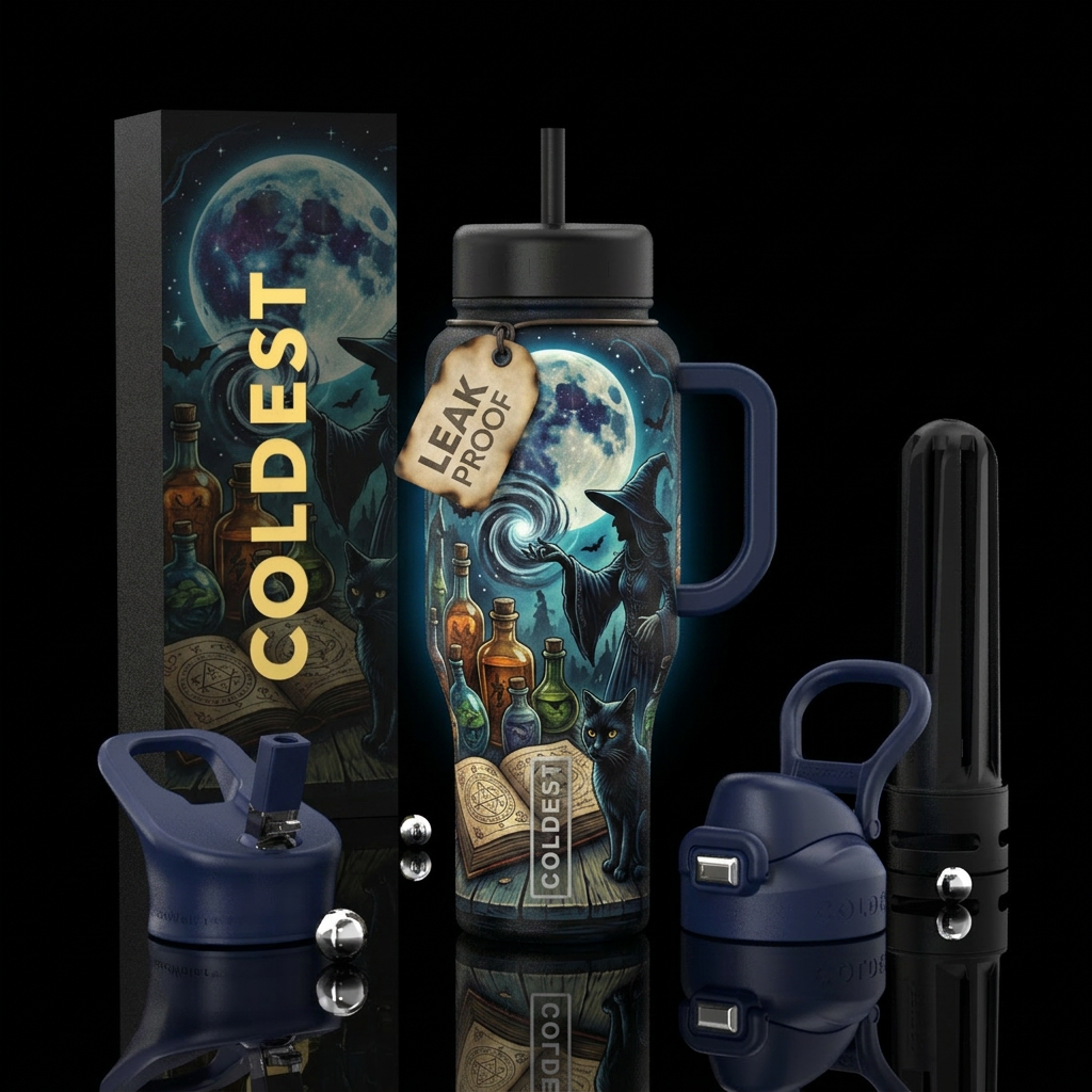 Spells water bottle design