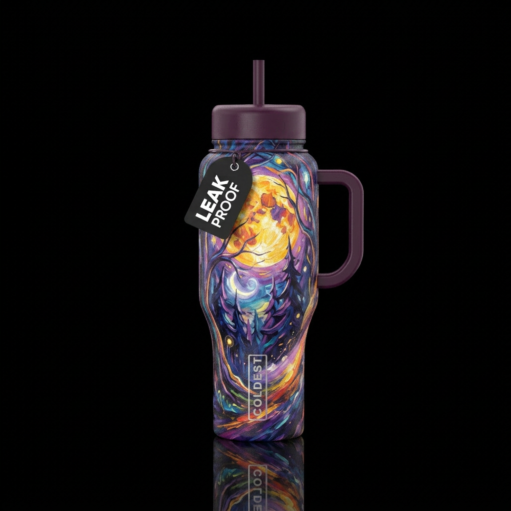 Magic water bottle design