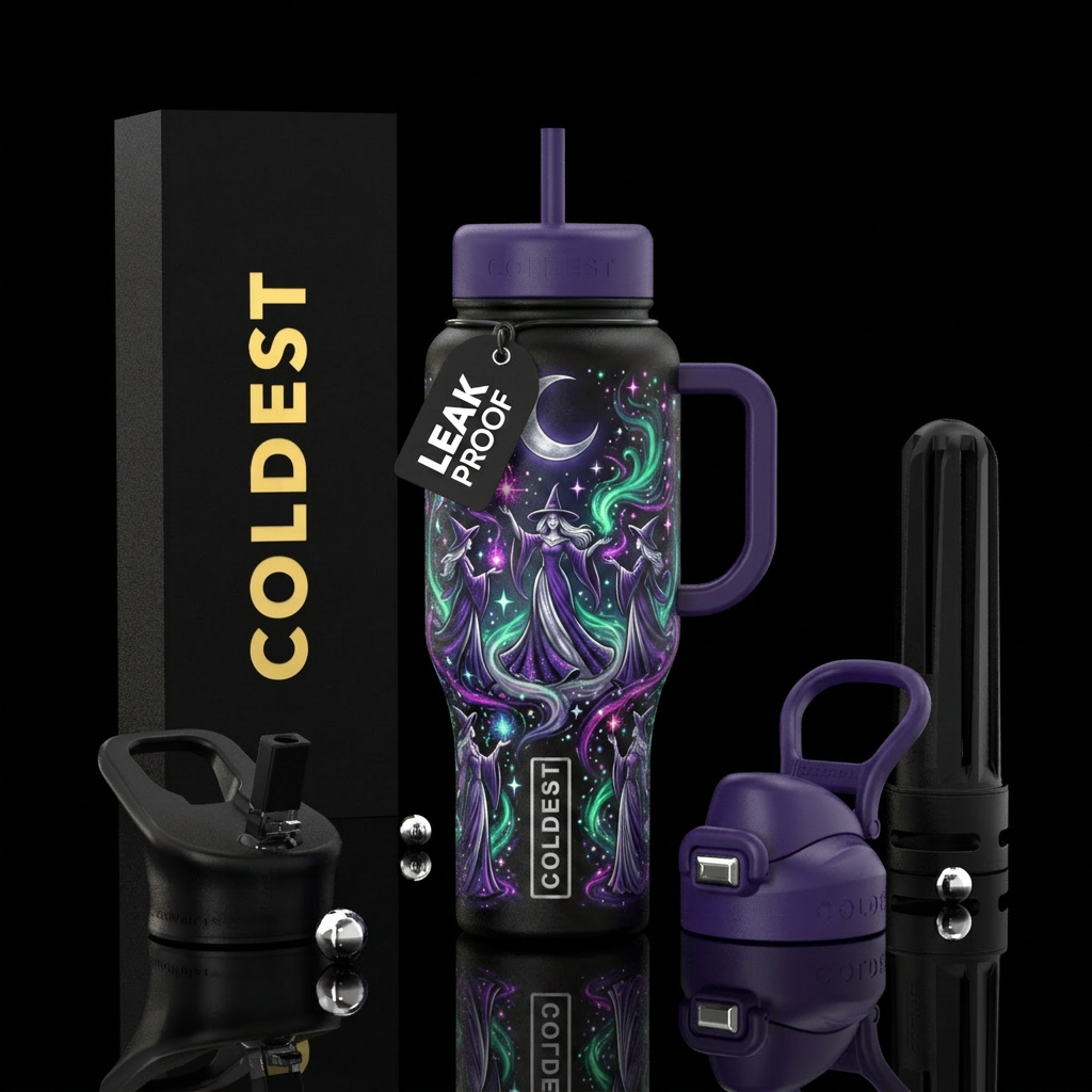 Spells water bottle design