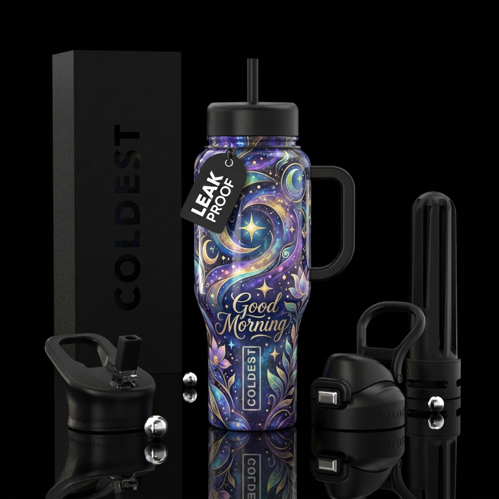 Good Morning. water bottle design