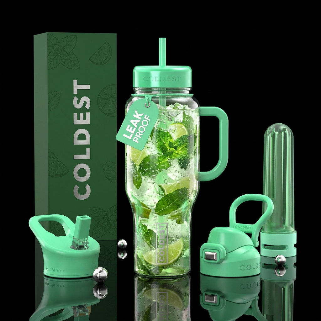 as if the bottle is full of a moquito drink with m... water bottle design
