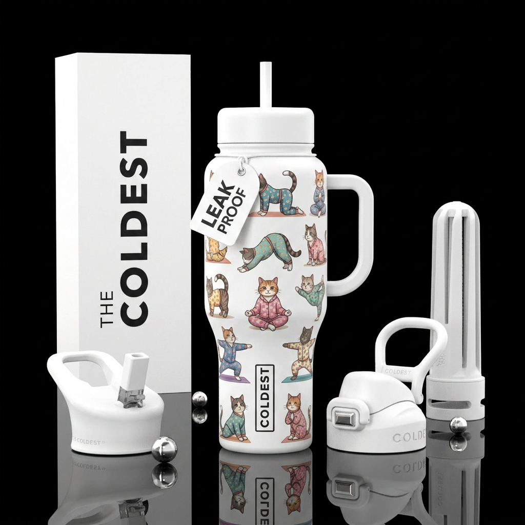 Namaste water bottle design
