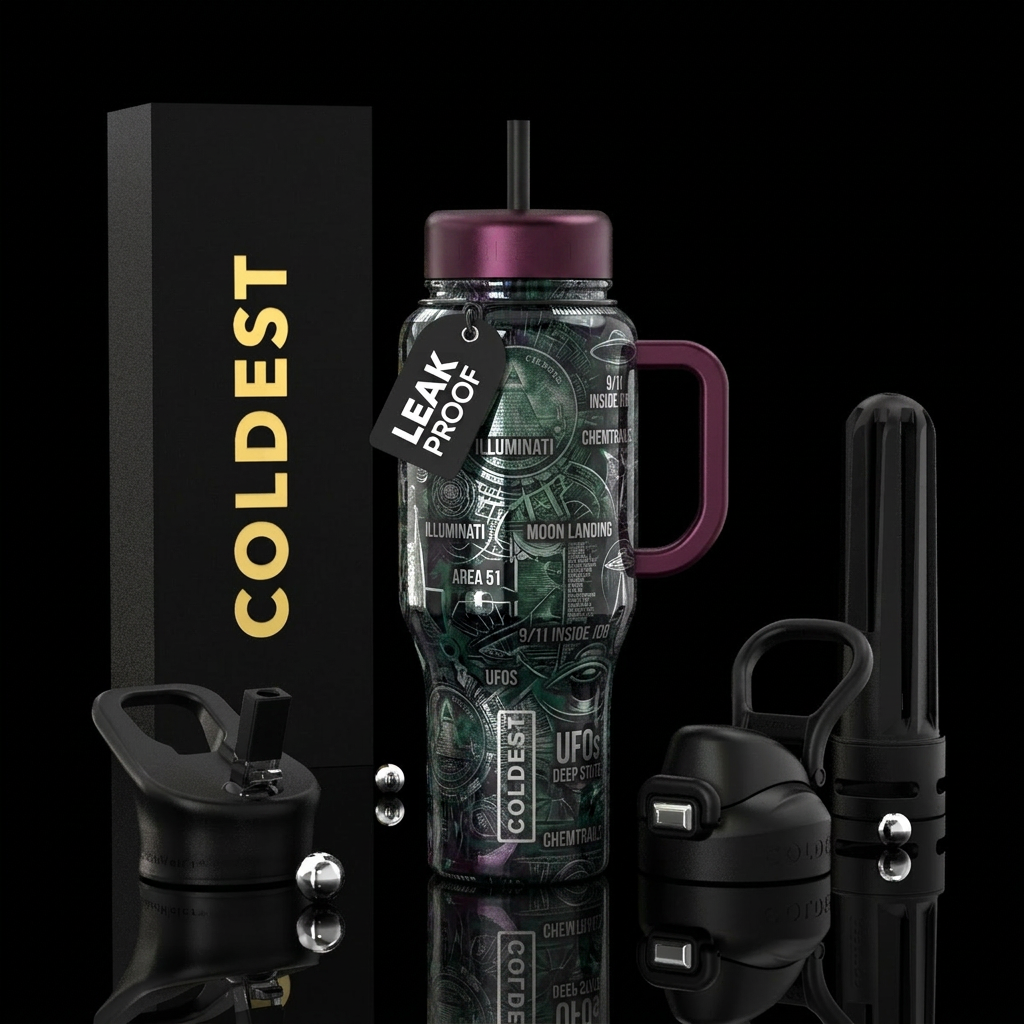 Believe or Not water bottle design