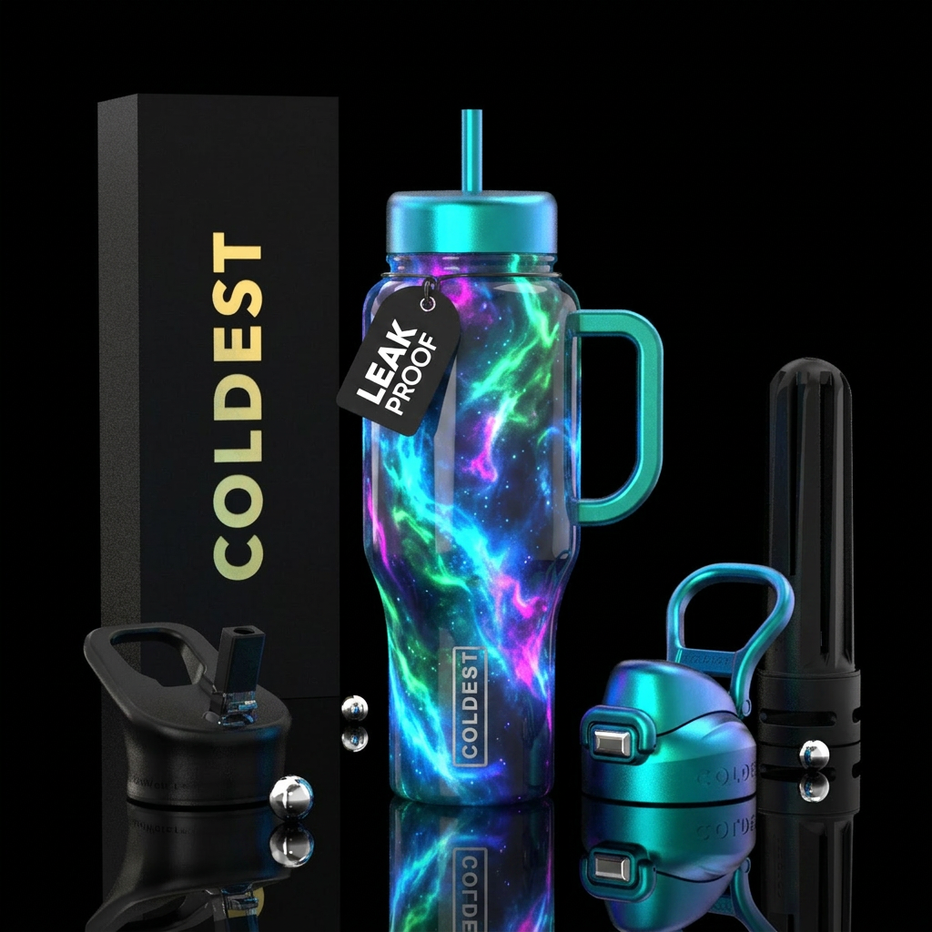 Glowie water bottle design