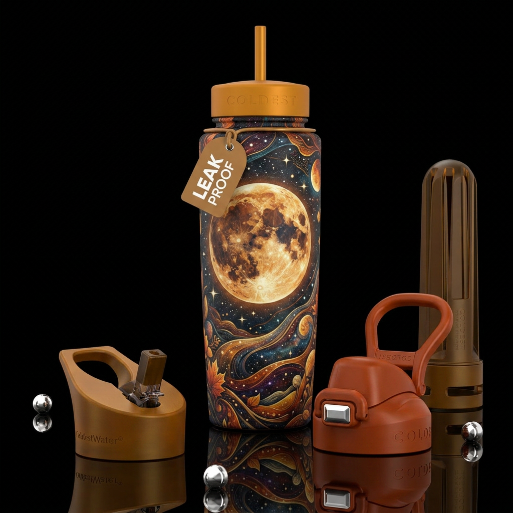 Harvest Moon Dream water bottle design