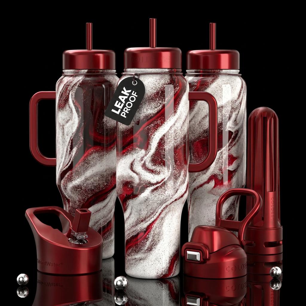 Ruby Sands water bottle design