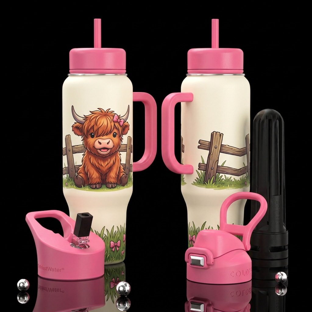 please show both the front and back of the bottle,... water bottle design