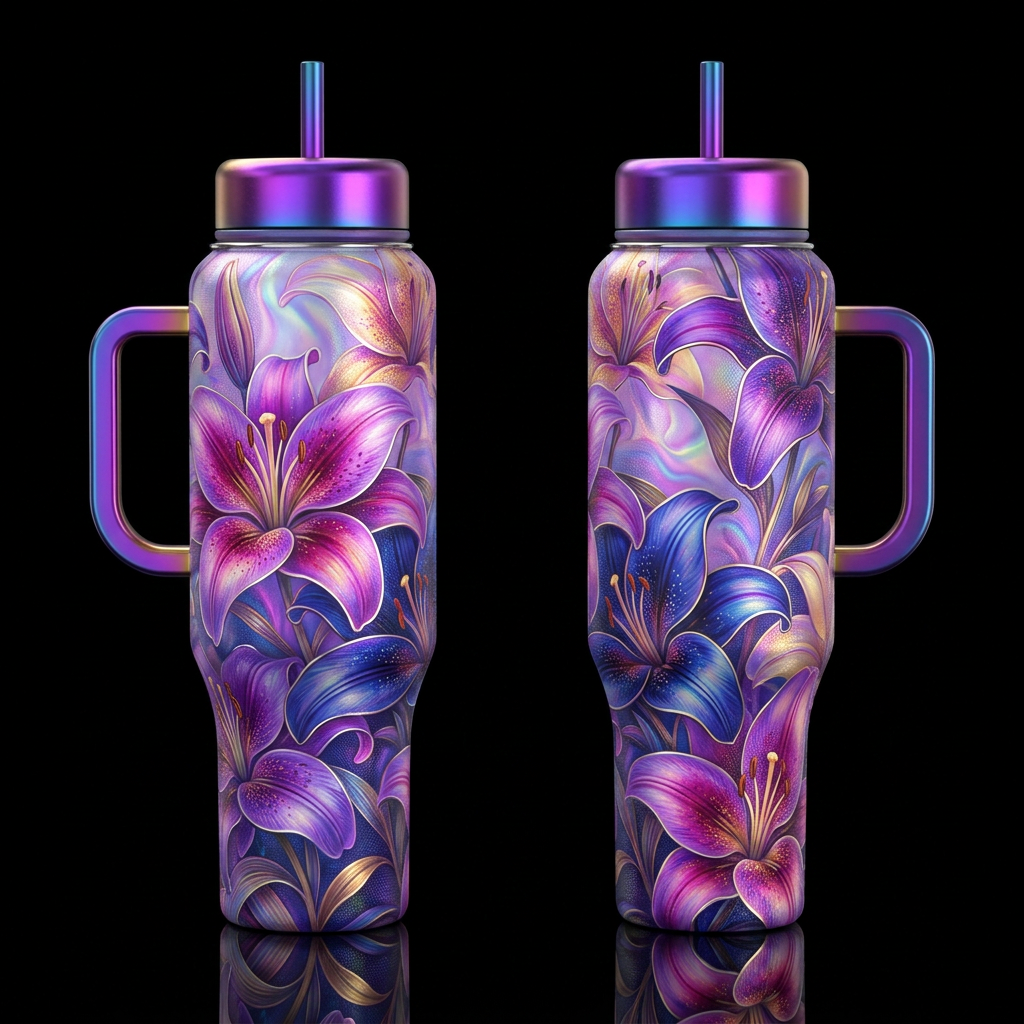 please show both the front and back of the bottle,... water bottle design