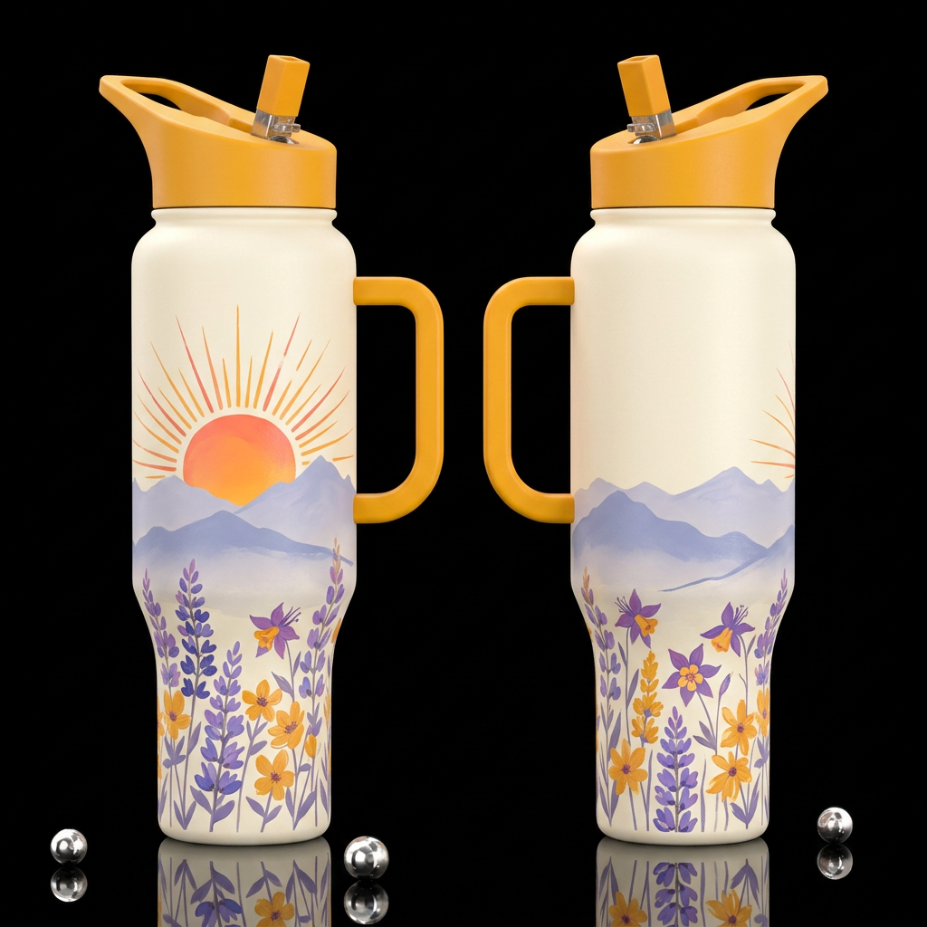 My Private Idaho water bottle design