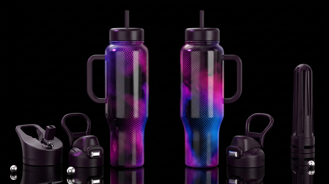 Brilliant Mist water bottle design